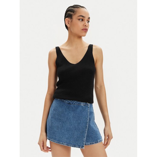 Vero Moda Top New Lex Sun 10281877 Czarny Regular Fit ze sklepu MODIVO w kategorii Bluzki damskie - zdjęcie 182628265