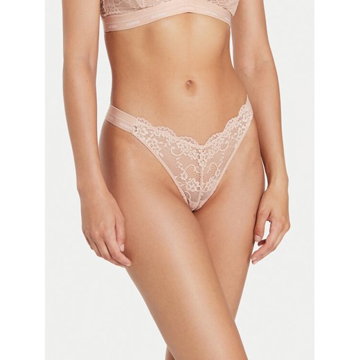 Guess Stringi O4YE01 PZ01C Brązowy ze sklepu MODIVO w kategorii Majtki damskie - zdjęcie 182628365
