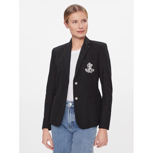 Lauren Ralph Lauren Marynarka 200797305 Czarny Regular Fit ze sklepu MODIVO w kategorii Marynarki damskie - zdjęcie 182628366
