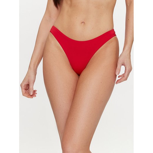Tommy Hilfiger Dół od bikini UW0UW05304 Czerwony ze sklepu MODIVO w kategorii Stroje kąpielowe - zdjęcie 182628379