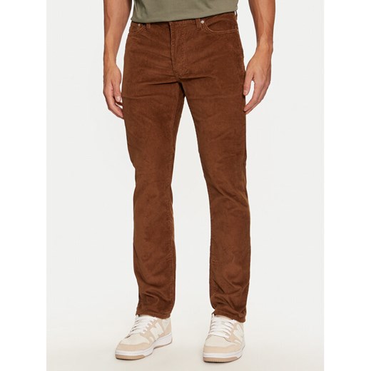 Levi's® Spodnie materiałowe 511™ 04511-6003 Brązowy Slim Fit ze sklepu MODIVO w kategorii Spodnie męskie - zdjęcie 182628439