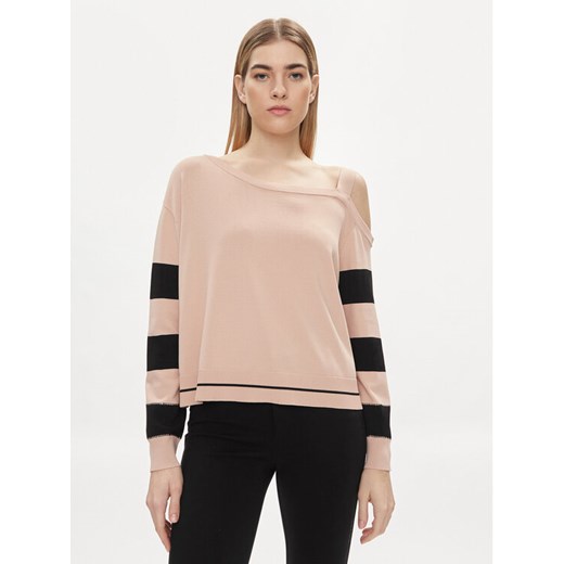 Liu Jo Sweter TA4112 MS36L Różowy Regular Fit ze sklepu MODIVO w kategorii Swetry damskie - zdjęcie 182628448