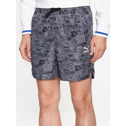 Puma Szorty sportowe Classics 539482 Szary Regular Fit Puma S MODIVO