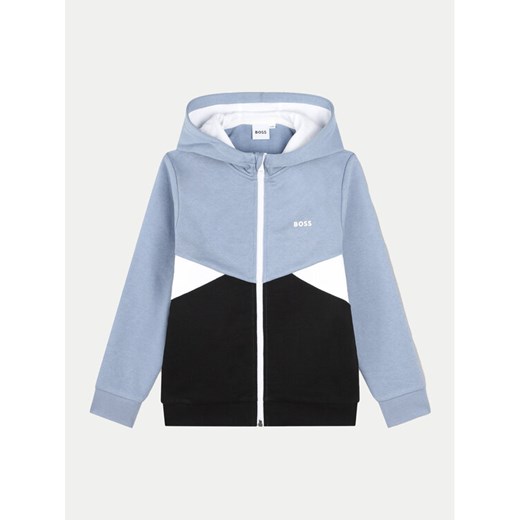 Boss Bluza J51118 D Czarny Regular Fit ze sklepu MODIVO w kategorii Bluzy chłopięce - zdjęcie 182628469
