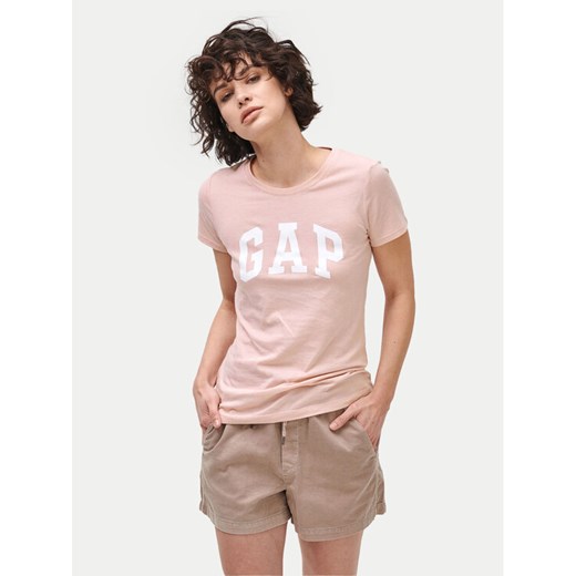 Gap Komplet 2 t-shirtów 548683-02 Różowy Regular Fit ze sklepu MODIVO w kategorii Bluzki damskie - zdjęcie 182628498