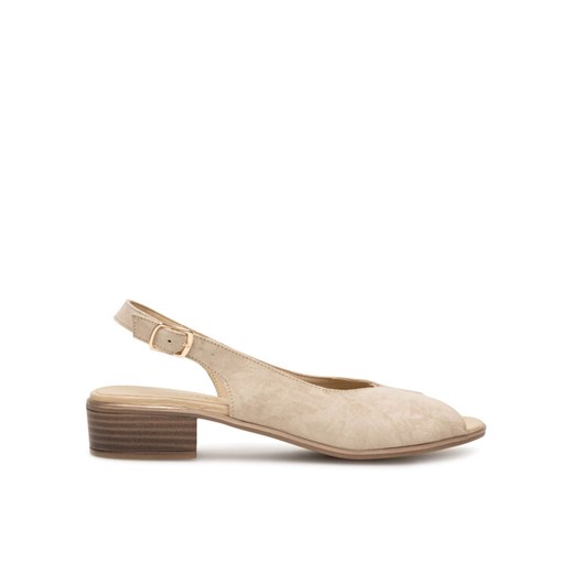 Go Soft Sandały WI23-LUCY-04 Beżowy ze sklepu MODIVO w kategorii Sandały damskie - zdjęcie 182628648