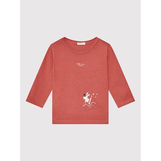 United Colors Of Benetton Bluzka 3ATNA1018 Różowy Regular Fit ze sklepu MODIVO w kategorii Kaftaniki i bluzki - zdjęcie 182628668