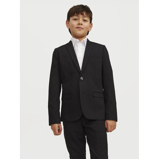 Jack&Jones Junior Marynarka Solar 12203557 Czarny Slim Fit ze sklepu MODIVO w kategorii Marynarki męskie - zdjęcie 182628696