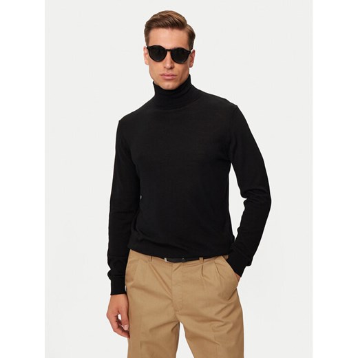 Liu Jo Golf QXX006 MA27P Czarny Regular Fit ze sklepu MODIVO w kategorii Swetry męskie - zdjęcie 182628768