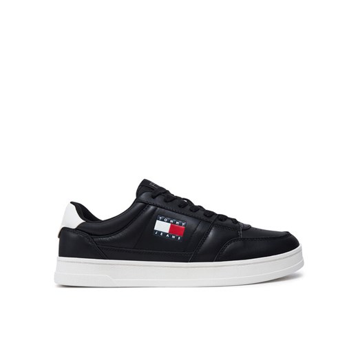 Tommy Jeans Sneakersy Tjm The Greenwich New Ess EM0EM01574 Czarny ze sklepu MODIVO w kategorii Buty sportowe męskie - zdjęcie 182628806