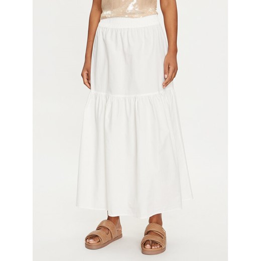 Vero Moda Spódnica trapezowa Charlotte 10303657 Biały Regular Fit ze sklepu MODIVO w kategorii Spódnice - zdjęcie 182628846