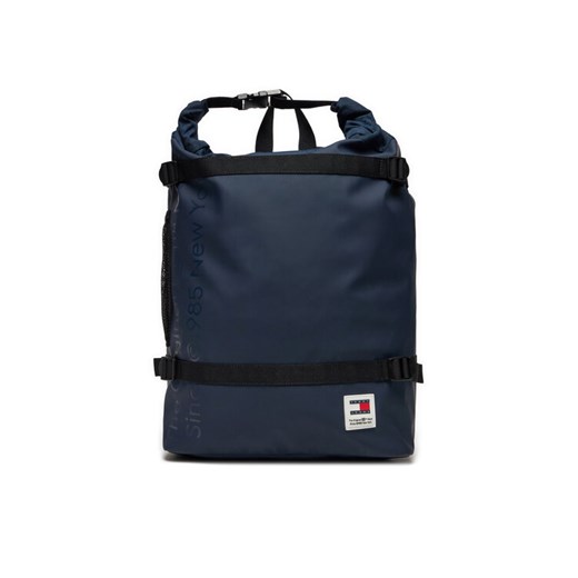 Tommy Jeans Plecak Tjm Daily + Rolltop Backpack AM0AM12120 Granatowy ze sklepu MODIVO w kategorii Plecaki - zdjęcie 182628878