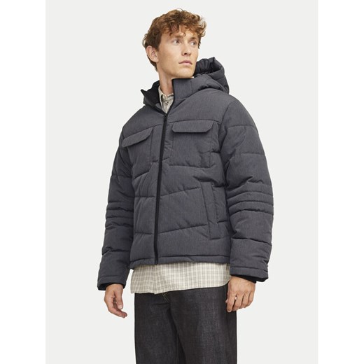 Jack&Jones Kurtka zimowa Build 12256858 Szary Regular Fit ze sklepu MODIVO w kategorii Kurtki męskie - zdjęcie 182628879