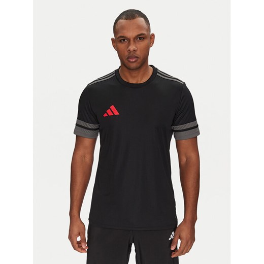 adidas Koszulka techniczna Squadra 25 Jersey JN4450 Czarny Slim Fit ze sklepu MODIVO w kategorii T-shirty męskie - zdjęcie 182628909
