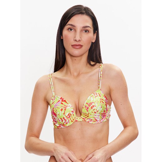 Hunkemöller Góra od bikini Marrakes 201972 Zielony ze sklepu MODIVO w kategorii Stroje kąpielowe - zdjęcie 182629126