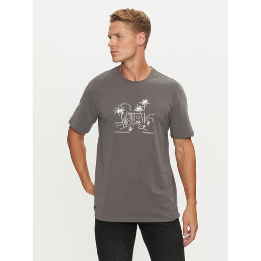 Only & Sons T-Shirt Augie 22030575 Szary Regular Fit ze sklepu MODIVO w kategorii T-shirty męskie - zdjęcie 182629218