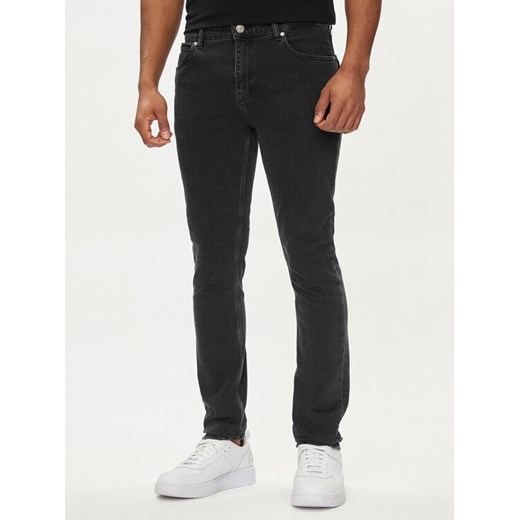 Just Cavalli Jeansy 76OAB5J0 Czarny Super Slim Fit ze sklepu MODIVO w kategorii Jeansy męskie - zdjęcie 182629245