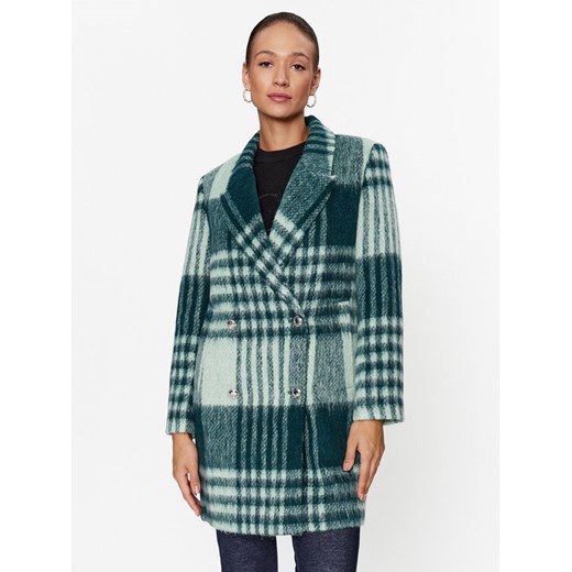 Guess Płaszcz przejściowy Ramona W3BL74 WFVO0 Zielony Regular Fit ze sklepu MODIVO w kategorii Płaszcze damskie - zdjęcie 182629339