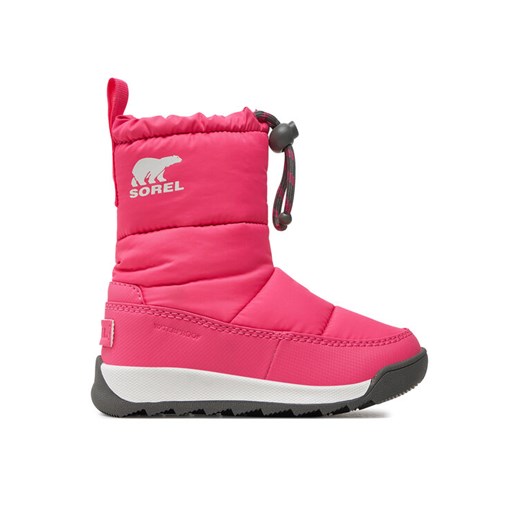 Sorel Śniegowce Youth Whitney™ II Plus Puffy Wp 2088572657 Różowy ze sklepu MODIVO w kategorii Buty zimowe dziecięce - zdjęcie 182629345