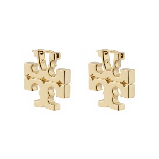 Tory Burch Kolczyki Eleanor Hidden Hoop Earring 157956 Złoty ze sklepu MODIVO w kategorii Kolczyki - zdjęcie 182629429