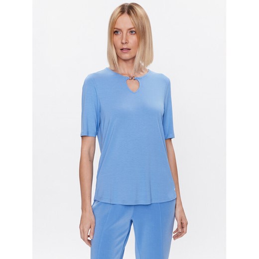 Olsen Bluzka 11104451 Niebieski Regular Fit ze sklepu MODIVO w kategorii Bluzki damskie - zdjęcie 182629497