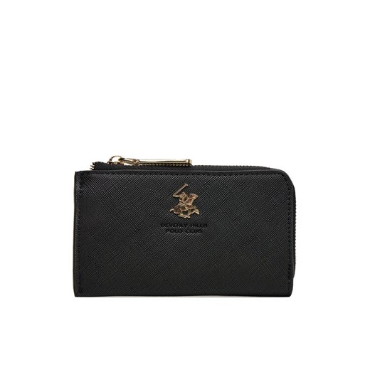 Beverly Hills Polo Club Portfel damski BHPC-W1-001-SS25 Czarny ze sklepu MODIVO w kategorii Etui - zdjęcie 182629578