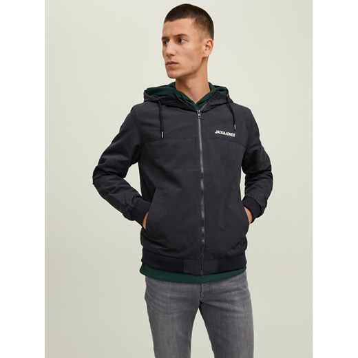 Jack&Jones Kurtka przejściowa 12200208 Czarny Regular Fit ze sklepu MODIVO w kategorii Kurtki męskie - zdjęcie 182629598