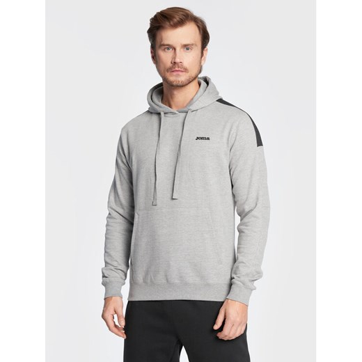 Joma Bluza Urban Street 102545.280 Szary Regular Fit ze sklepu MODIVO w kategorii Bluzy męskie - zdjęcie 182629619
