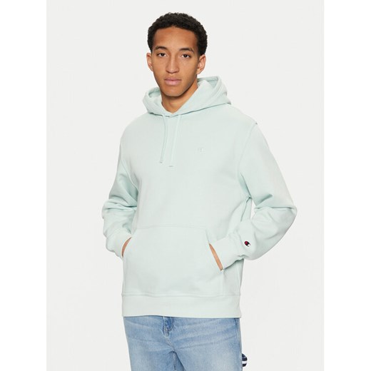 Champion Bluza 220274 Zielony Relaxed Fit ze sklepu MODIVO w kategorii Bluzy męskie - zdjęcie 182629686
