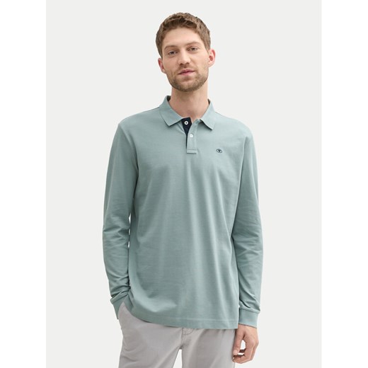 Tom Tailor Polo 1043278 Zielony Regular Fit ze sklepu MODIVO w kategorii T-shirty męskie - zdjęcie 182629729