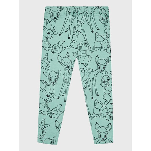 Original Marines Legginsy DISNEY DCAV1568NF Zielony Slim Fit ze sklepu MODIVO w kategorii Spodnie dziewczęce - zdjęcie 182629745