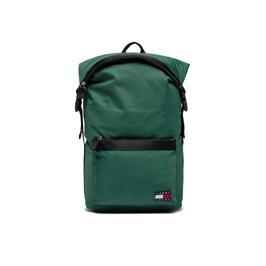 Tommy Jeans Plecak Tjm Daily Rolltop Backpack AM0AM11965 Zielony ze sklepu MODIVO w kategorii Plecaki - zdjęcie 182629826