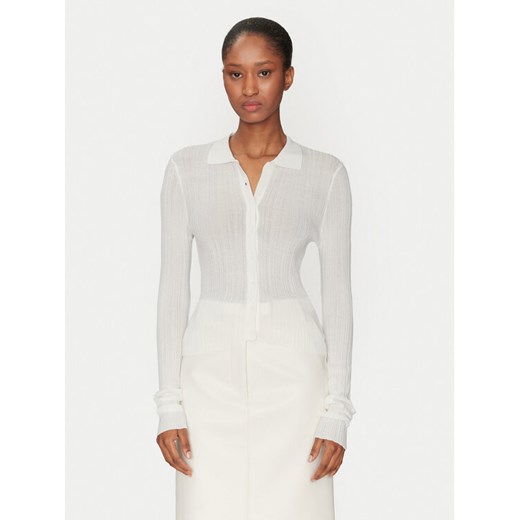 BARDOT Kardigan 59638TB Biały Regular Fit ze sklepu MODIVO w kategorii Swetry damskie - zdjęcie 182629835