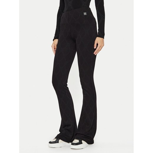 Hugo Spodnie materiałowe Nalentine 50517151 Czarny Slim Fit ze sklepu MODIVO w kategorii Spodnie damskie - zdjęcie 182629846