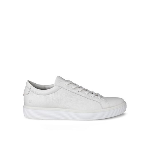 ECCO Sneakersy Soft 60 M 58240401007 Biały ze sklepu MODIVO w kategorii Buty sportowe męskie - zdjęcie 182629849