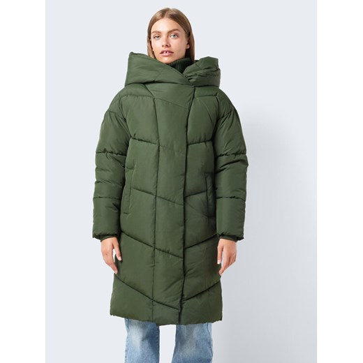 Noisy May Kurtka zimowa 27028070 Zielony Regular Fit ze sklepu MODIVO w kategorii Kurtki damskie - zdjęcie 182629979