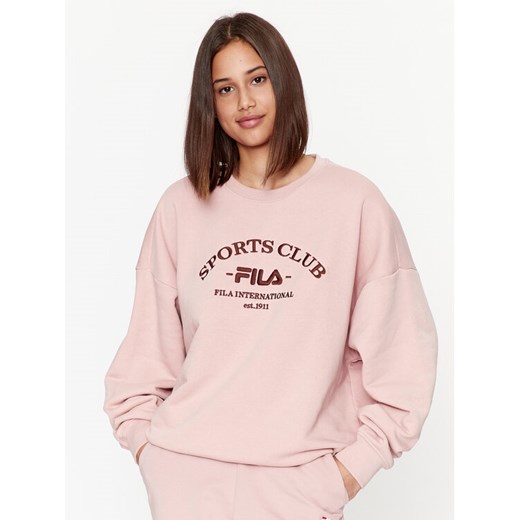 Fila Bluza FAW0593 Różowy Regular Fit ze sklepu MODIVO w kategorii Bluzy damskie - zdjęcie 182629985