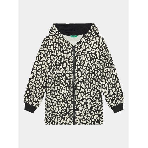 United Colors Of Benetton Bluza 35Y3C503H Czarny Relaxed Fit ze sklepu MODIVO w kategorii Bluzy dziewczęce - zdjęcie 182629989