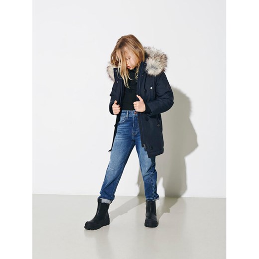 Kids ONLY Parka Iris 15245678 Granatowy Regular Fit ze sklepu MODIVO w kategorii Kurtki chłopięce - zdjęcie 182630116