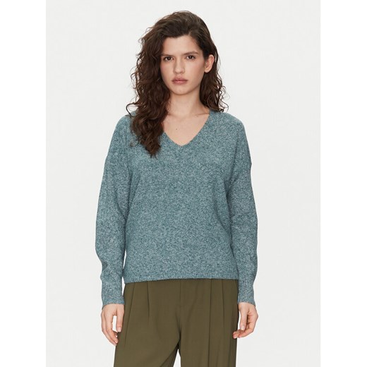 ONLY Sweter Rica 15224360 Zielony Regular Fit ze sklepu MODIVO w kategorii Swetry damskie - zdjęcie 182630135