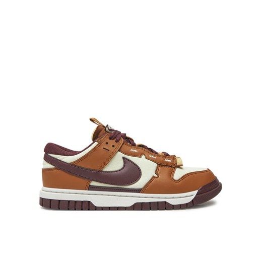 Nike Sneakersy Dunk Low Jumbo FQ8248 Brązowy ze sklepu MODIVO w kategorii Buty sportowe męskie - zdjęcie 182630155