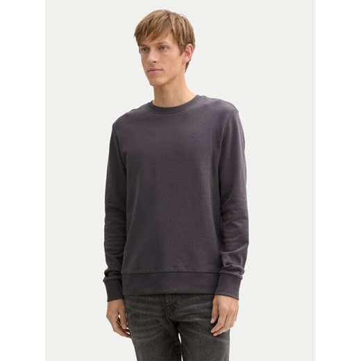 Tom Tailor Bluza 1045939 Szary Regular Fit ze sklepu MODIVO w kategorii Bluzy męskie - zdjęcie 182630167