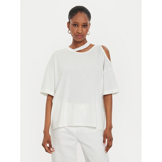 ViCOLO T-Shirt UB0185 Écru Relaxed Fit Vicolo XL MODIVO