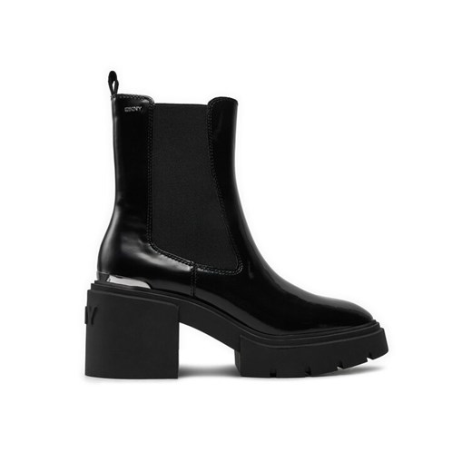 DKNY Botki Thana K4477867 Czarny ze sklepu MODIVO w kategorii Botki - zdjęcie 182630237