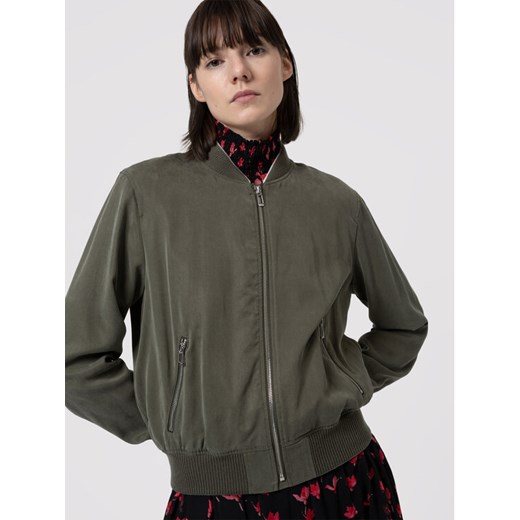 Hugo Kurtka bomber Agesa-1 50449569 Zielony Regular Fit ze sklepu MODIVO w kategorii Kurtki damskie - zdjęcie 182630239