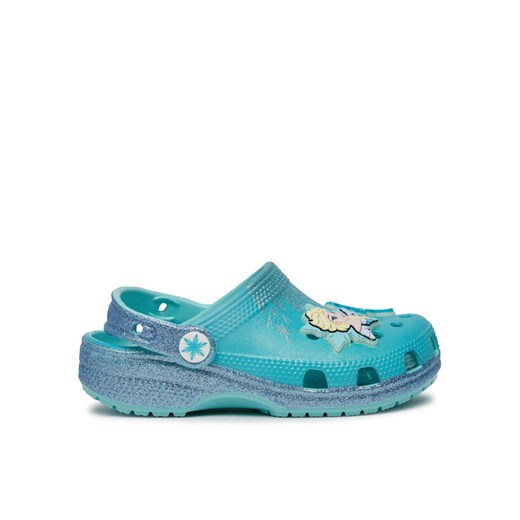 Crocs Klapki Crocsclassic Frozen Elsa Clog Kids 210235 Kolorowy ze sklepu MODIVO w kategorii Klapki dziecięce - zdjęcie 182630255