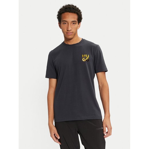 Hugo T-Shirt Diridumti 50522134 Granatowy Regular Fit ze sklepu MODIVO w kategorii T-shirty męskie - zdjęcie 182630318