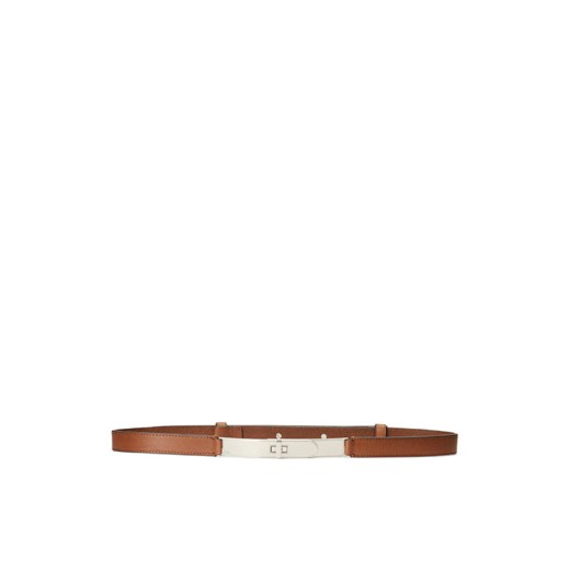 Lauren Ralph Lauren Pasek Damski 412867233001 Brązowy ze sklepu MODIVO w kategorii Paski damskie - zdjęcie 182630338