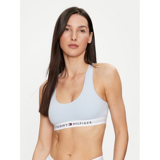 Tommy Hilfiger Biustonosz top UW0UW04143 Niebieski ze sklepu MODIVO w kategorii Biustonosze - zdjęcie 182630365