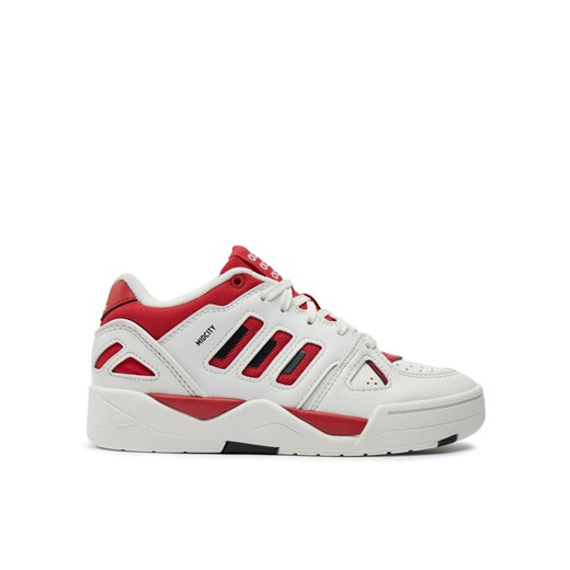 adidas Sneakersy Midcity Low J IF4558 Biały ze sklepu MODIVO w kategorii Buty sportowe dziecięce - zdjęcie 182630408